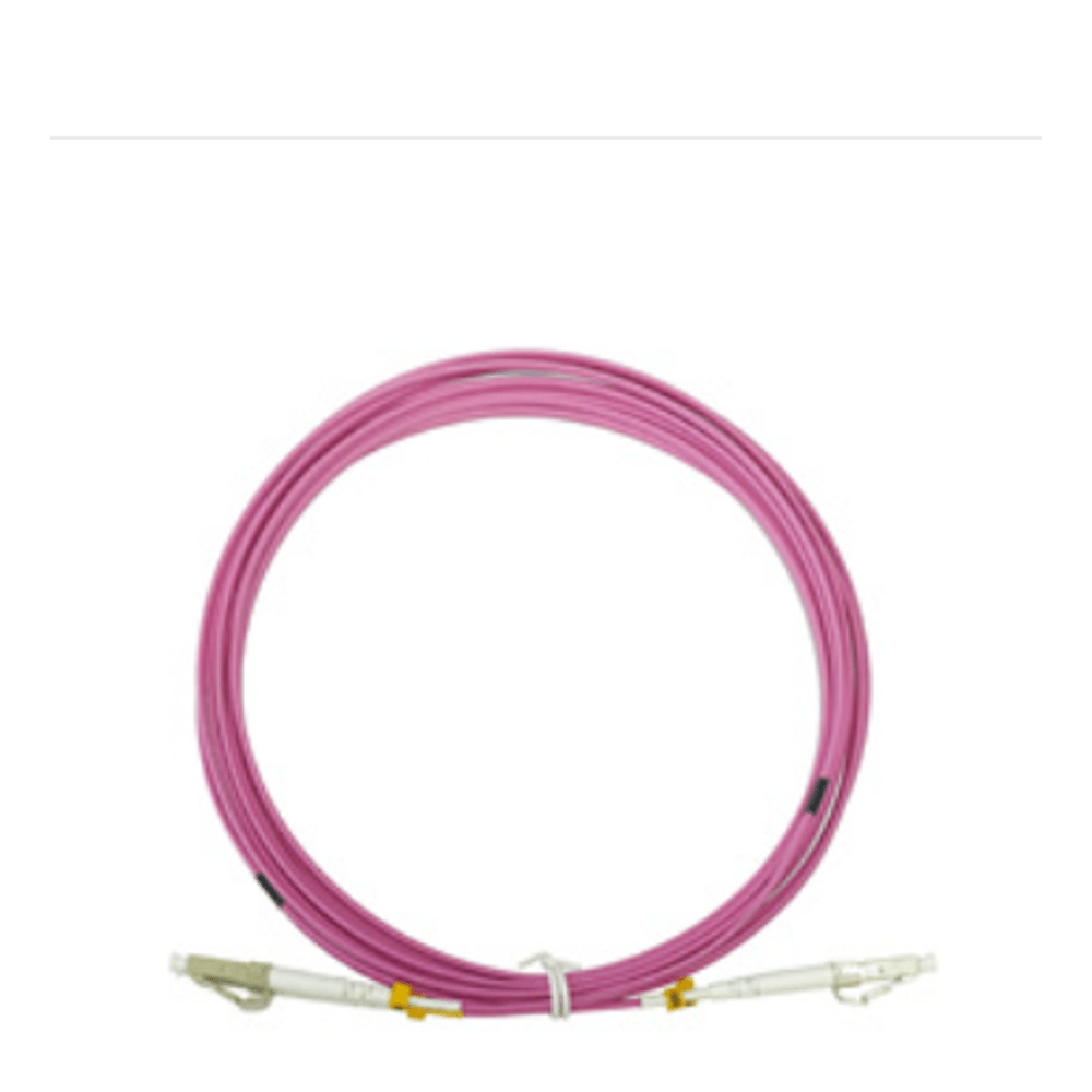 OM4 LC-LC UPC Duplex LSZH Patch Cord